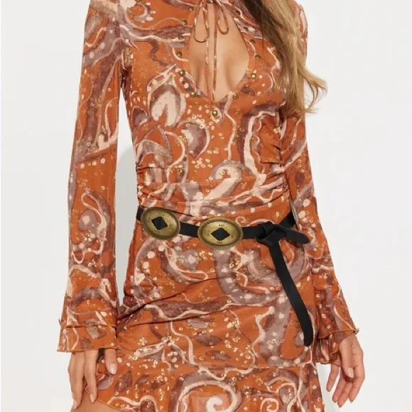 Meet At The Rodeo Faux Leather Belt NEW 🏷️ - Picture 2 of 3